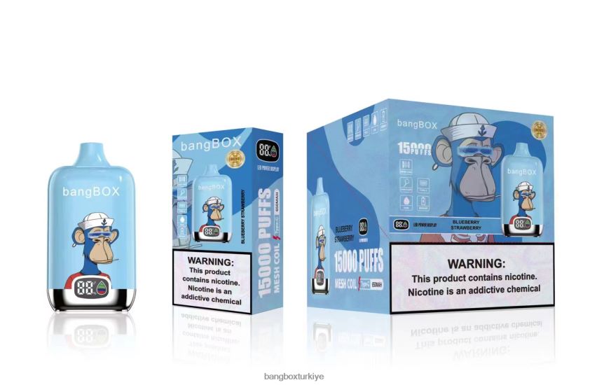 Bang Box Vape - Bang Box 15000 nefes J4H2N438 yaban mersini çilek