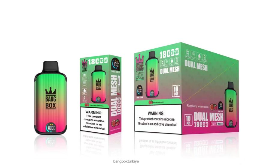Bang Box Flavors - Bang Box 18000 nefes J4H2N497 ahududu karpuz