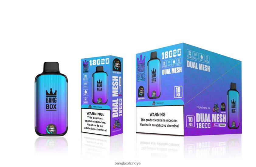 Bang Box Price - Bang Box 18000 nefes J4H2N495 üçlü meyveli buz