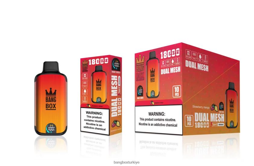 Bang Box Turkiye - Bang Box 18000 nefes J4H2N499 çilek mango
