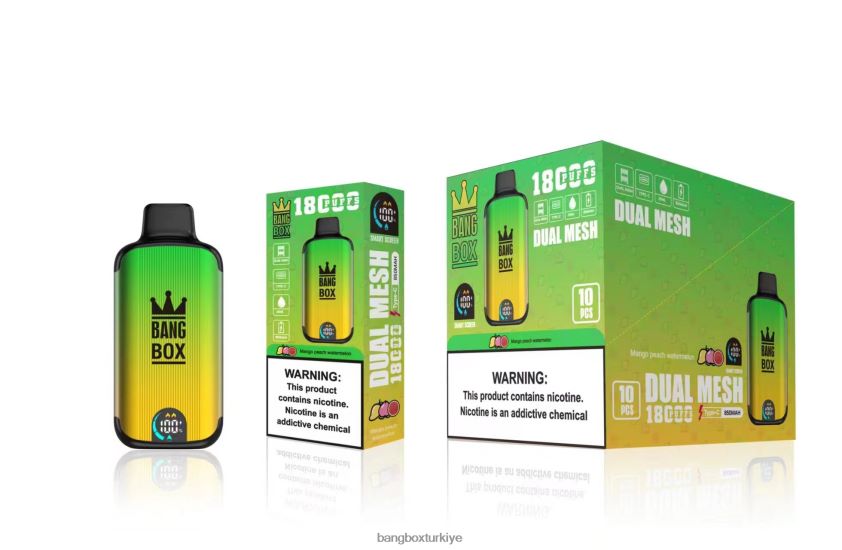 Bang Box Vape Price - Bang Box 18000 nefes J4H2N489 mango şeftali karpuz