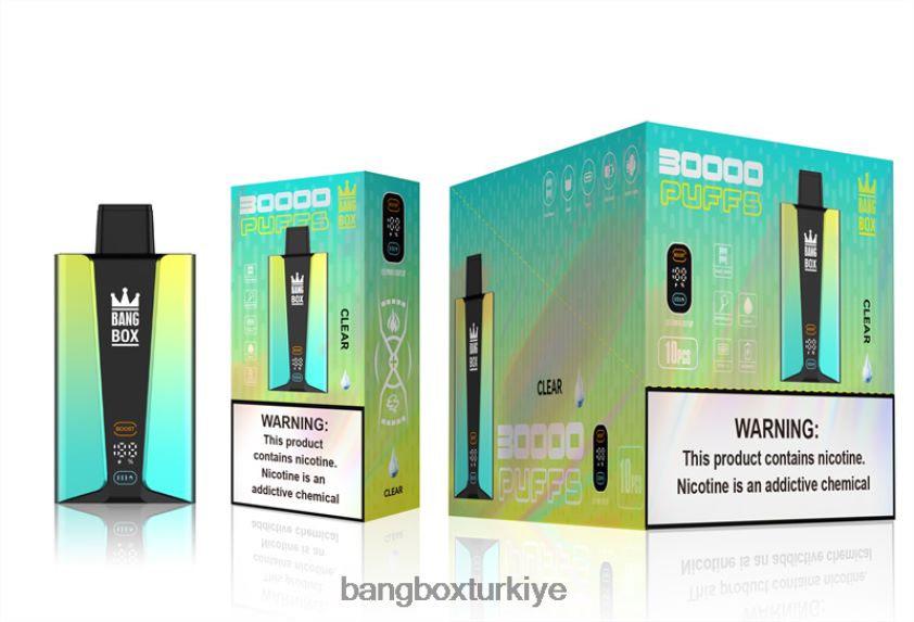 Bang Box Flavors - Bang Box 30000 nefes akıllı ekran J4H2N476 temizlemek