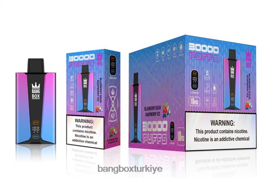 Bang Box Price - Bang Box 30000 nefes akıllı ekran J4H2N481 yaban mersini ekşi ahududu buz