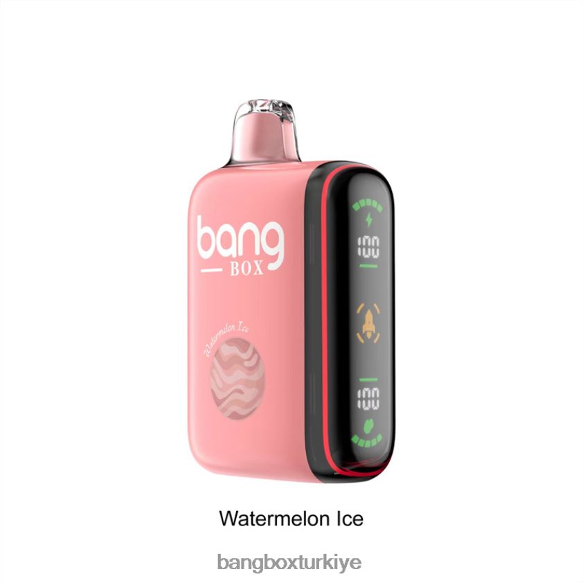 Bang Box Flavors - Bang Box 9000-18000 ponponlu akıllı güç göstergesi J4H2N434 karpuz buzu