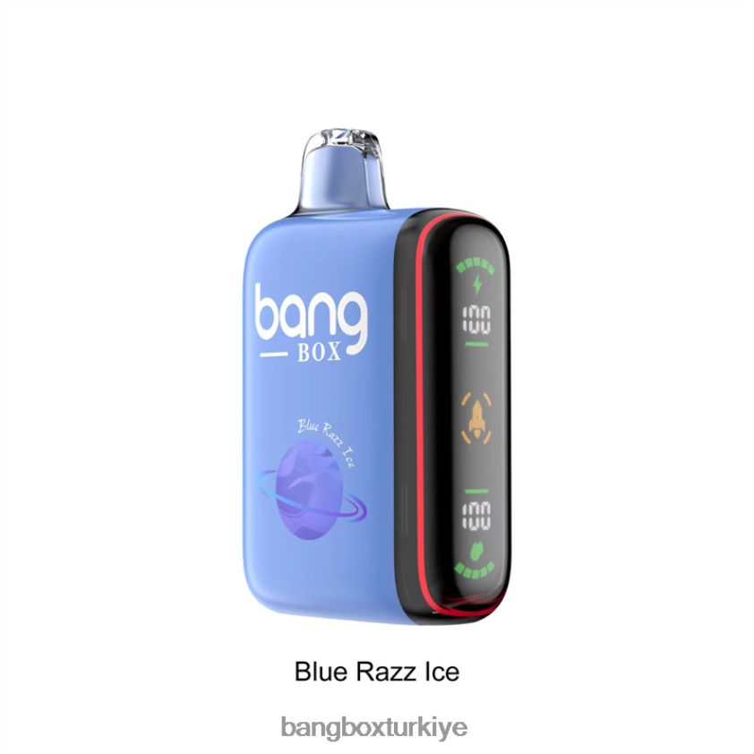 Bang Box Vape Price - Bang Box 9000-18000 ponponlu akıllı güç göstergesi J4H2N426 mavi razz buz