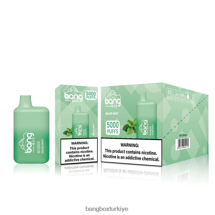 Bang Box Vape - Bang Box M.Ö.5000 J4H2N487 tek kullanımlık