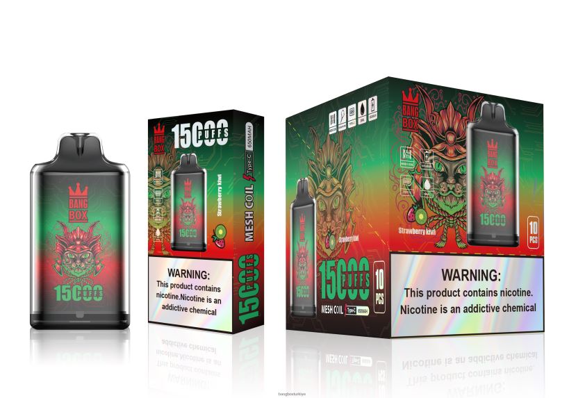 Bang Box Puff - Bang Box s1-15000 ponponlar J4H2N4100 çilek kivi