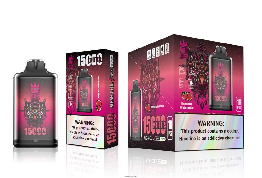 Bang Box Vape Flavors - Bang Box s1-15000 ponponlar J4H2N4105 ahududu karpuz