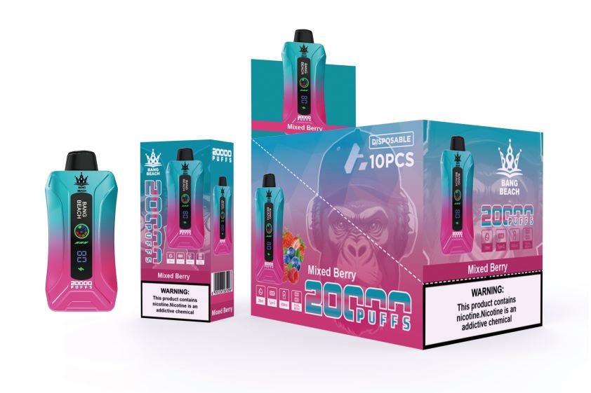 Bang Box Vape Price - Bang Beach 20000 nefes akıllı ekran vape J4H2N45 karışık meyve