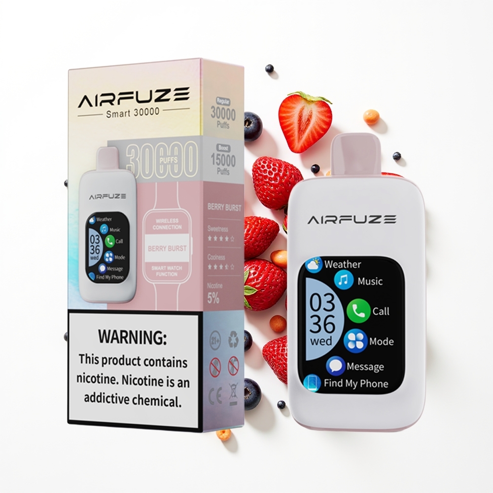 AirFuze Smart 30000 Puffs Meyve Patlaması Akıllı 900mAh Tip-C