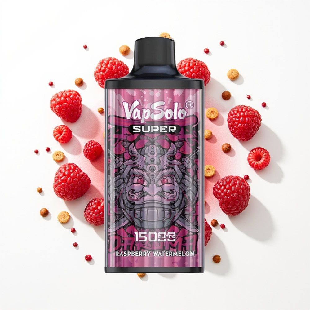 Vapsolo Super 15000 Puffs Ahududu Karpuzu 40ml 850mah