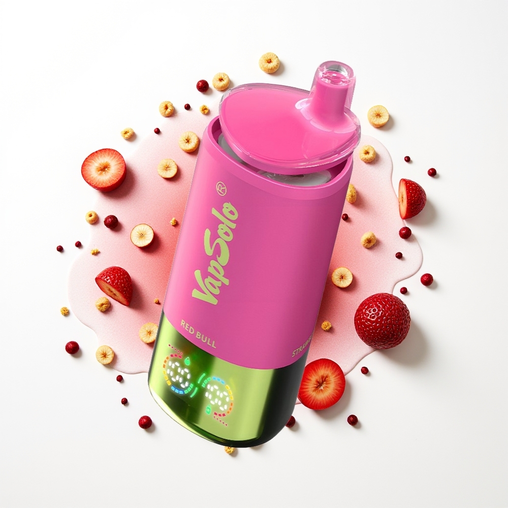 Vapsolo Triple 30000 Puffs Kırmızı Boğa Triple 40ml Type-C