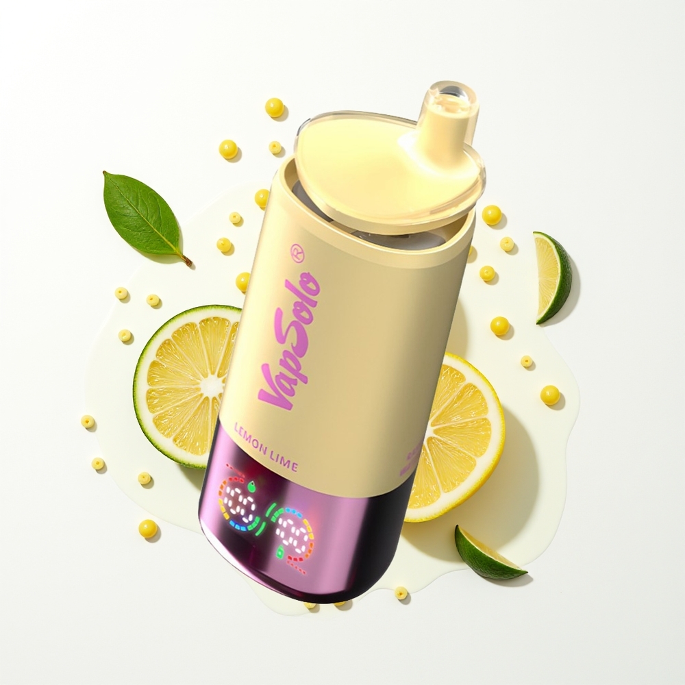 Vapsolo Triple 30000 Puffs Limoni Lime Tip-C Şarj 40ml