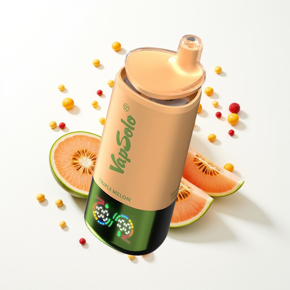 Vapsolo Triple 30000 Puffs Üçlü Kavun 40ml Type-C