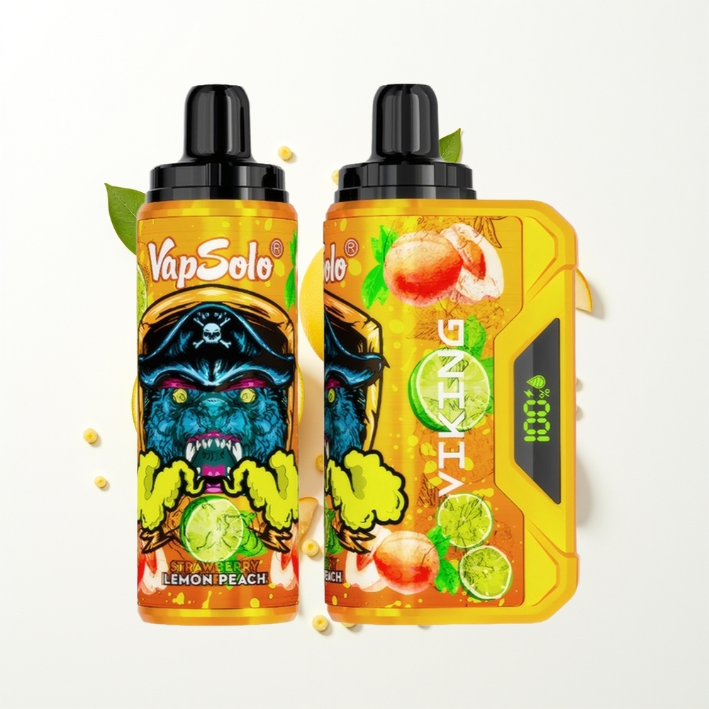 VapSolo VIKING 12000 Puffs Limon Şeftali 22ml Type-C