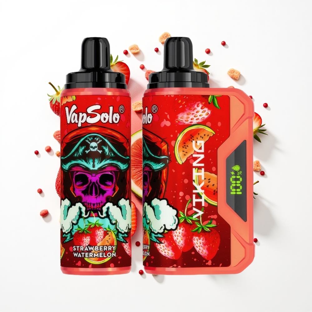 VapSolo VIKING 12000 Puffs Çilek Karpuzu 22ml Type-C