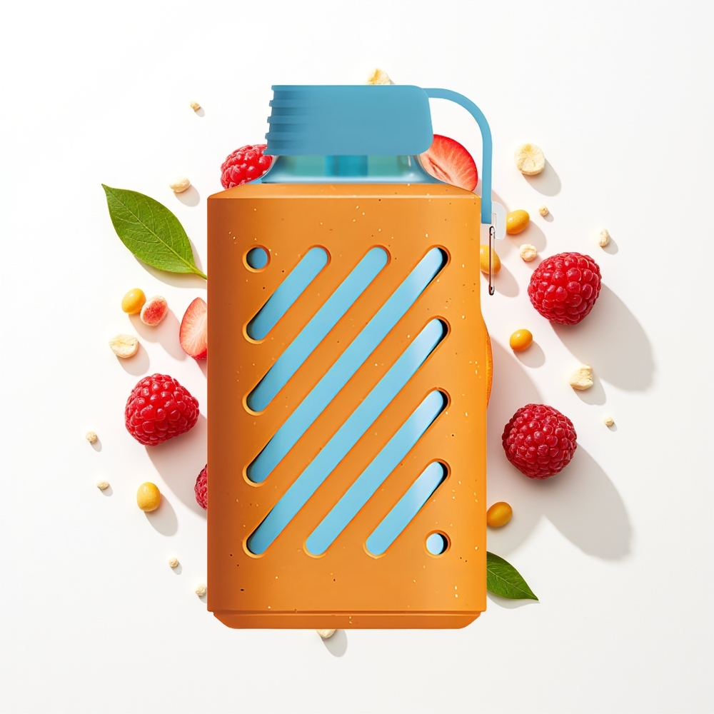 VOZOL GEAR 10000 Puffs Ahududu Mandalina PCR Malzeme VAMT Örgülü Serisi