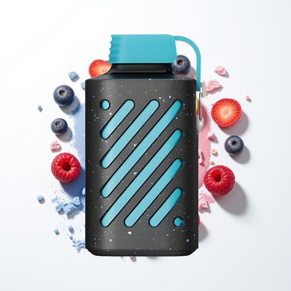 VOZOL GEAR 10000 Puffs Mavi Ahududu Buz Mesh Pil