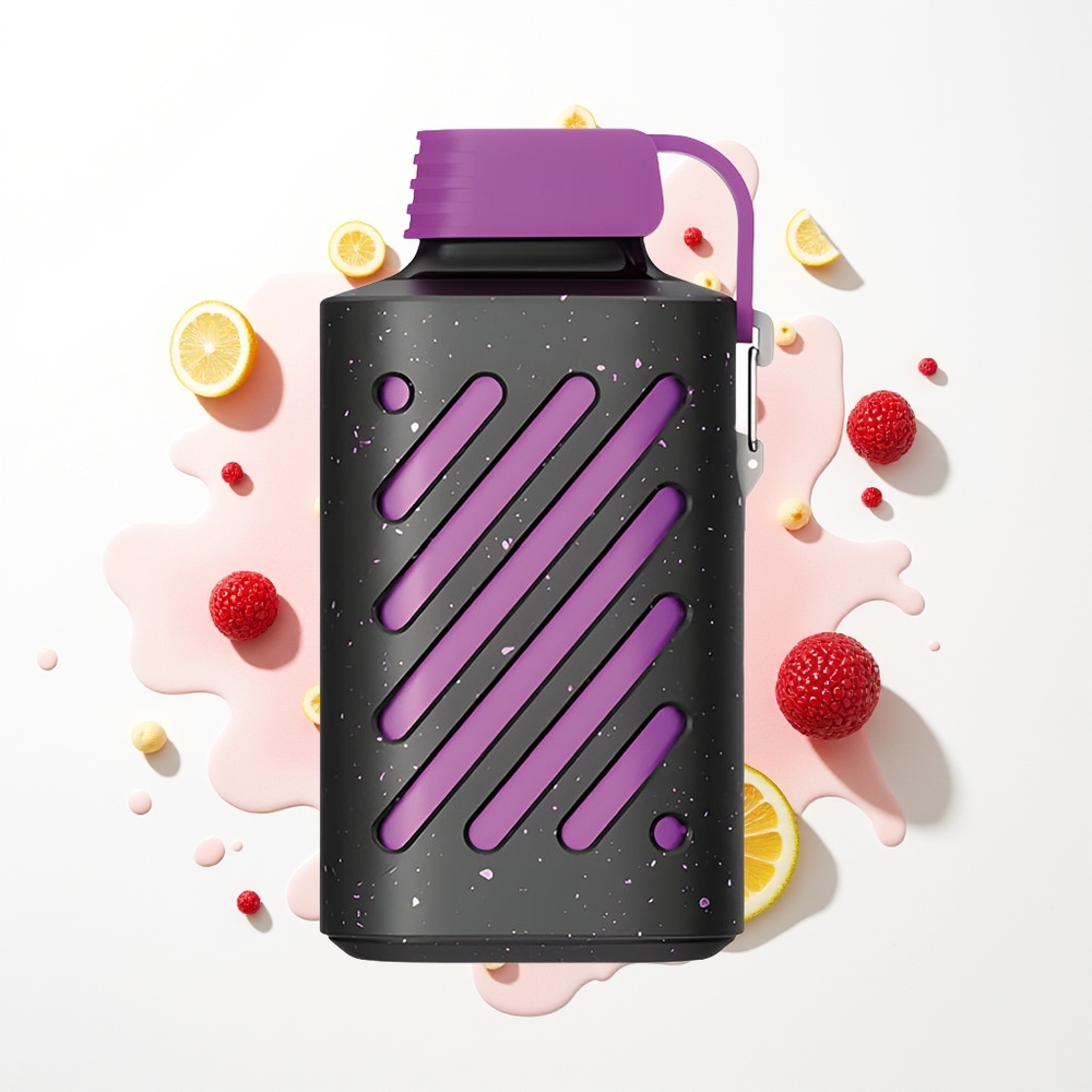 VOZOL GEAR 10000 Puffs Pembe Limonata 10000 Puff 20 ml Sıvı Kapasiteli
