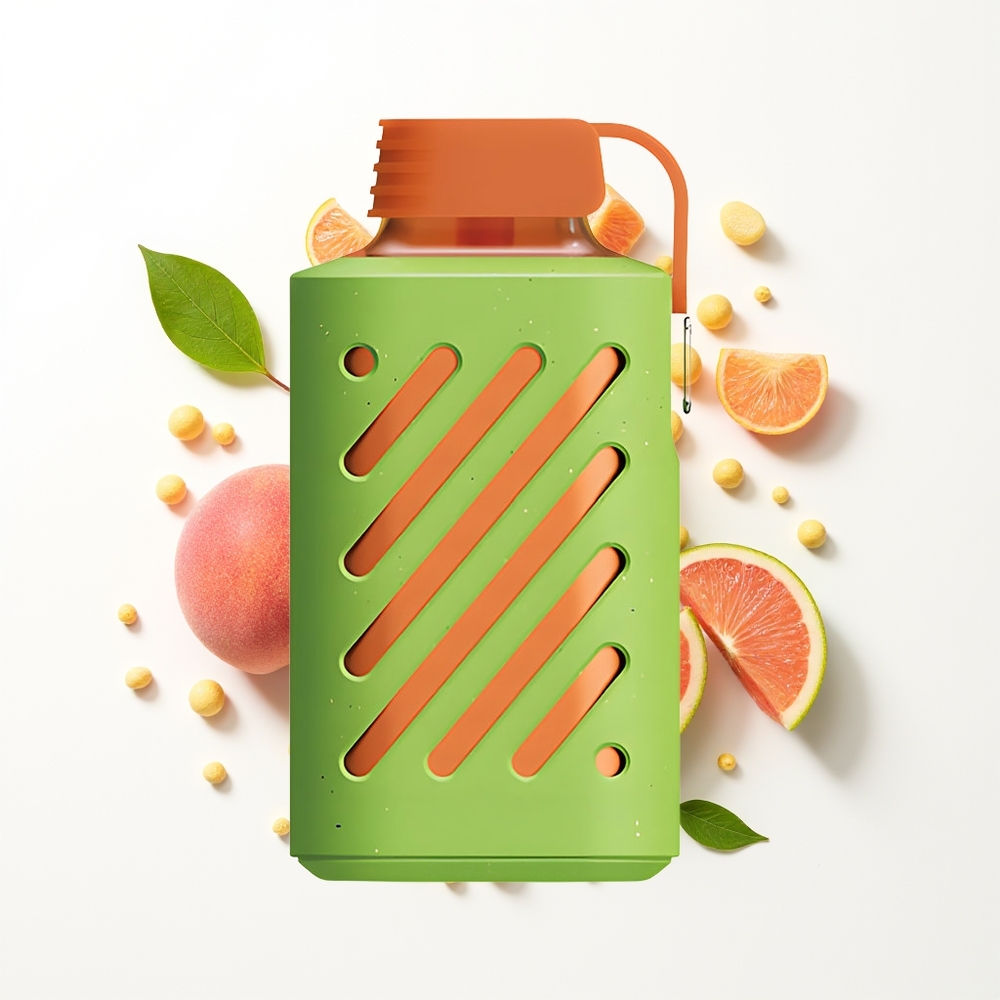 VOZOL GEAR 10000 Puffs Şeftali Mango Karpuz VAMT Ağızlık Koruma