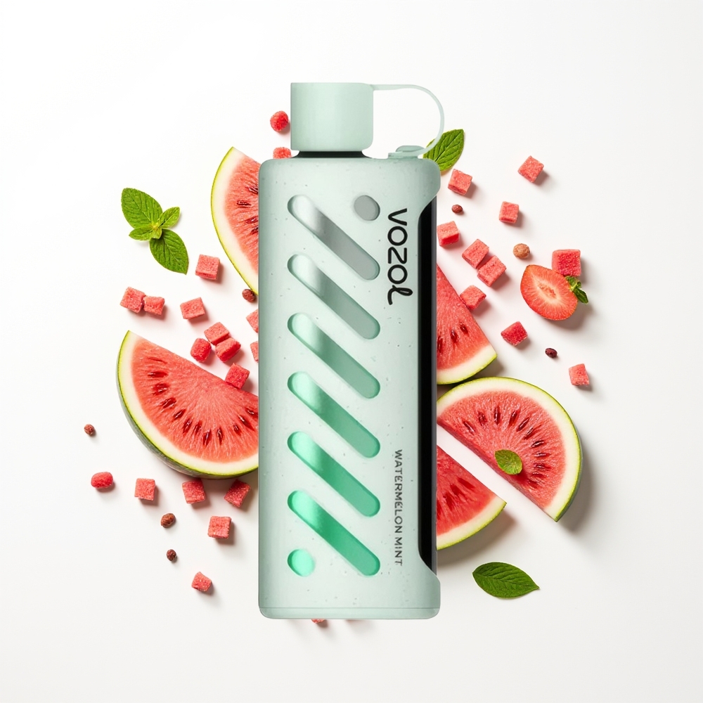 VOZOL Gear Shisha 25000 Puffs Karpuz Nane ve 30 Lezzet Akıllı Chip