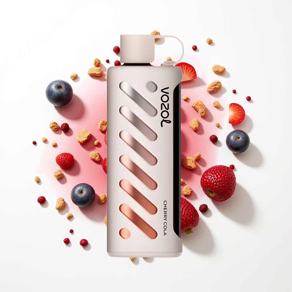 VOZOL Gear Shisha 25000 Puffs Kiraz Kola Aromalı Akıllı Çift Mod