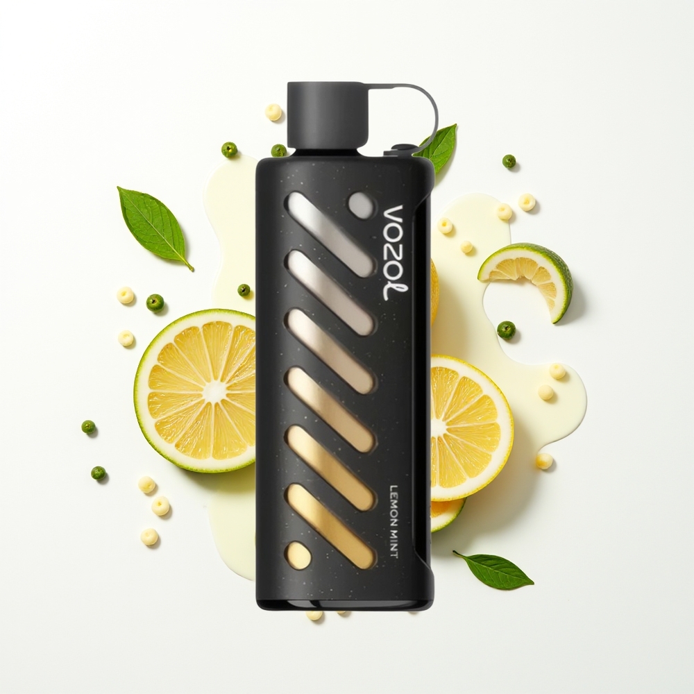 VOZOL Gear Shisha 25000 Puffs Limon Nane Dual Mesh 5mg