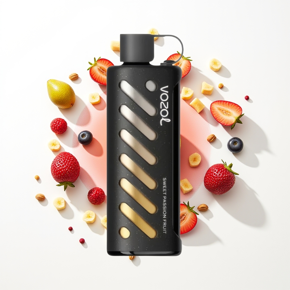 VOZOL Gear Shisha 25000 Puffs Tatlı Tutku Meyvesi - Akıllı Çip ve Çift Mod