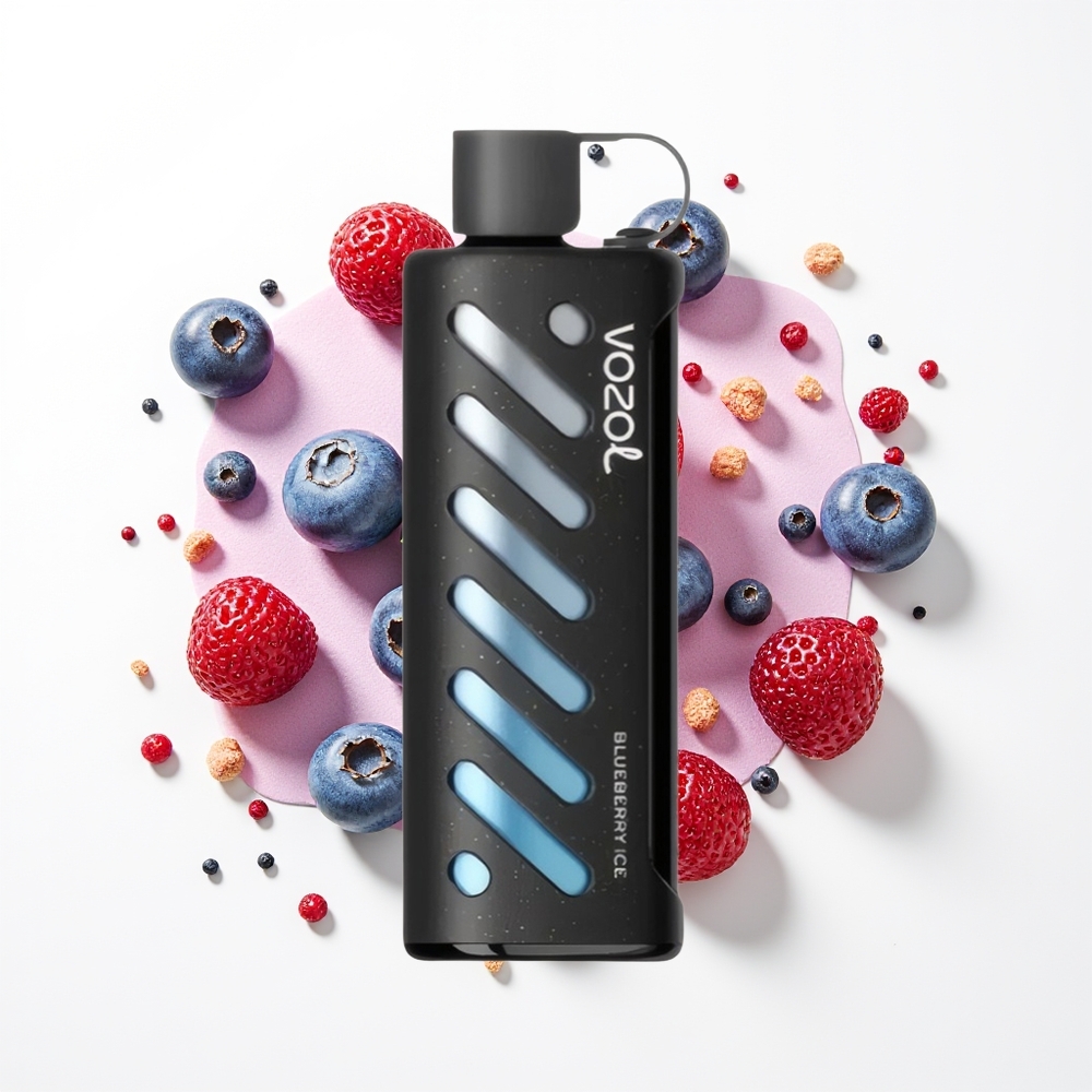 VOZOL Gear Shisha 25000 Puffs Yaban Mersini Buz Smart Chip Dual Mod