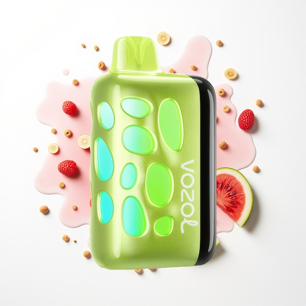 VOZOL RAVE 40000 Puffs Karpuzlu Balon Şeker Parlak Işık ve Hızlı Şarj