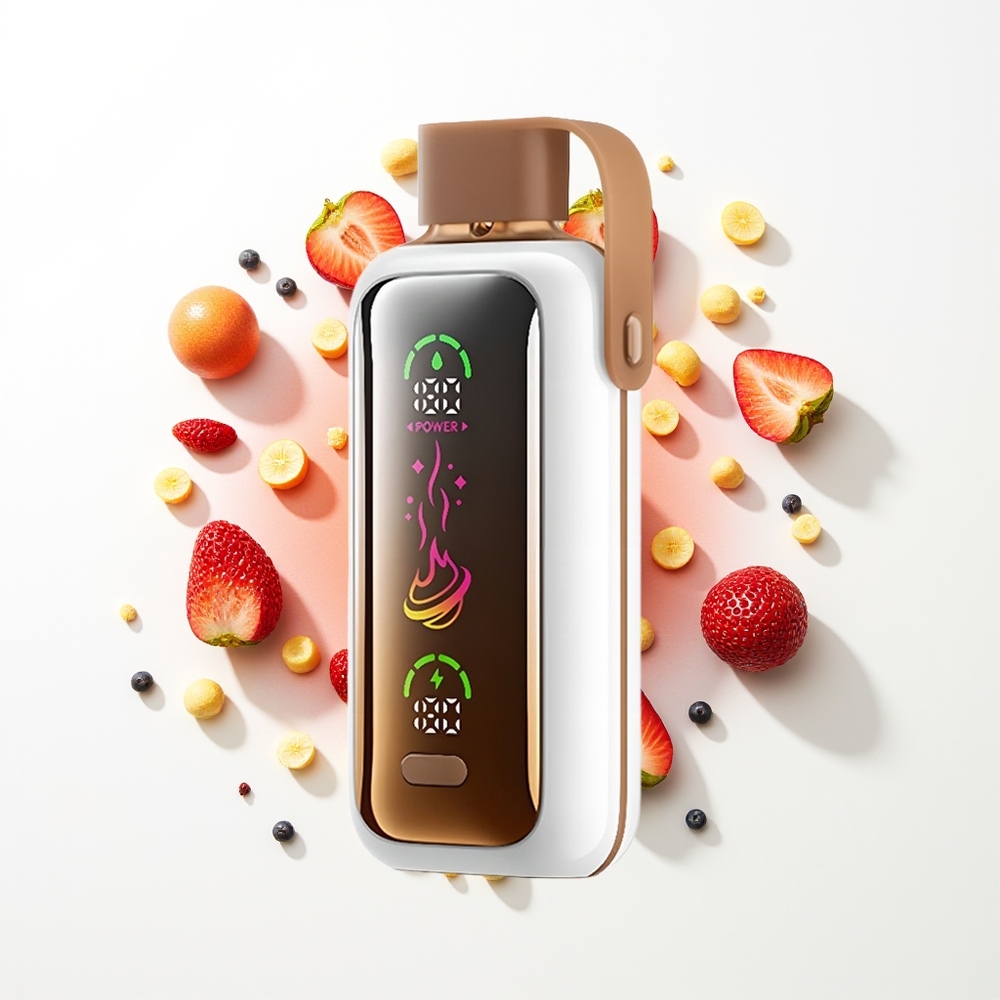 VOZOL Star 20000 Puffs Ejderha Strawnana 650mAh Çift Ağ