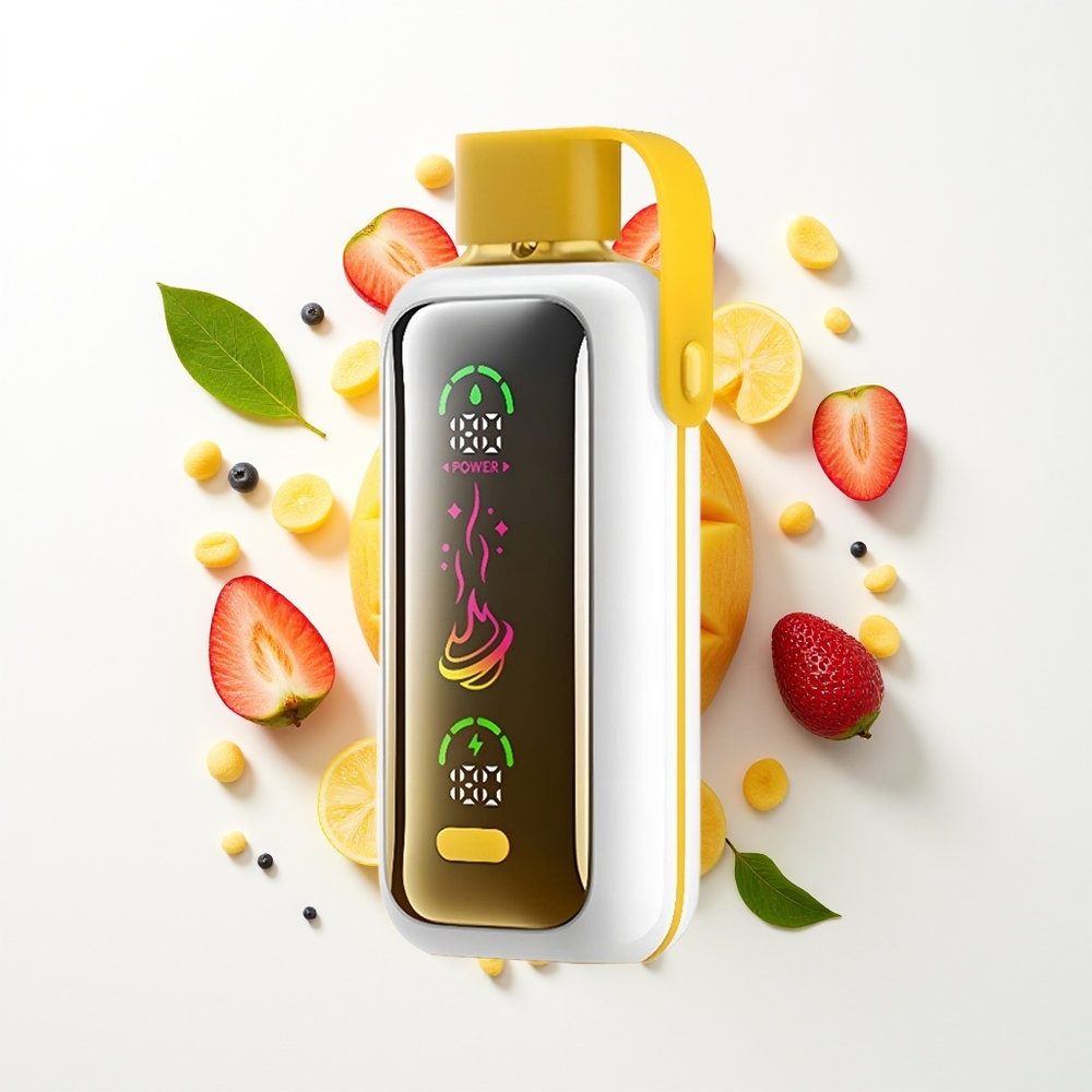 VOZOL Star 20000 Puffs Mango Buzlu 650mAh Çift Mesh