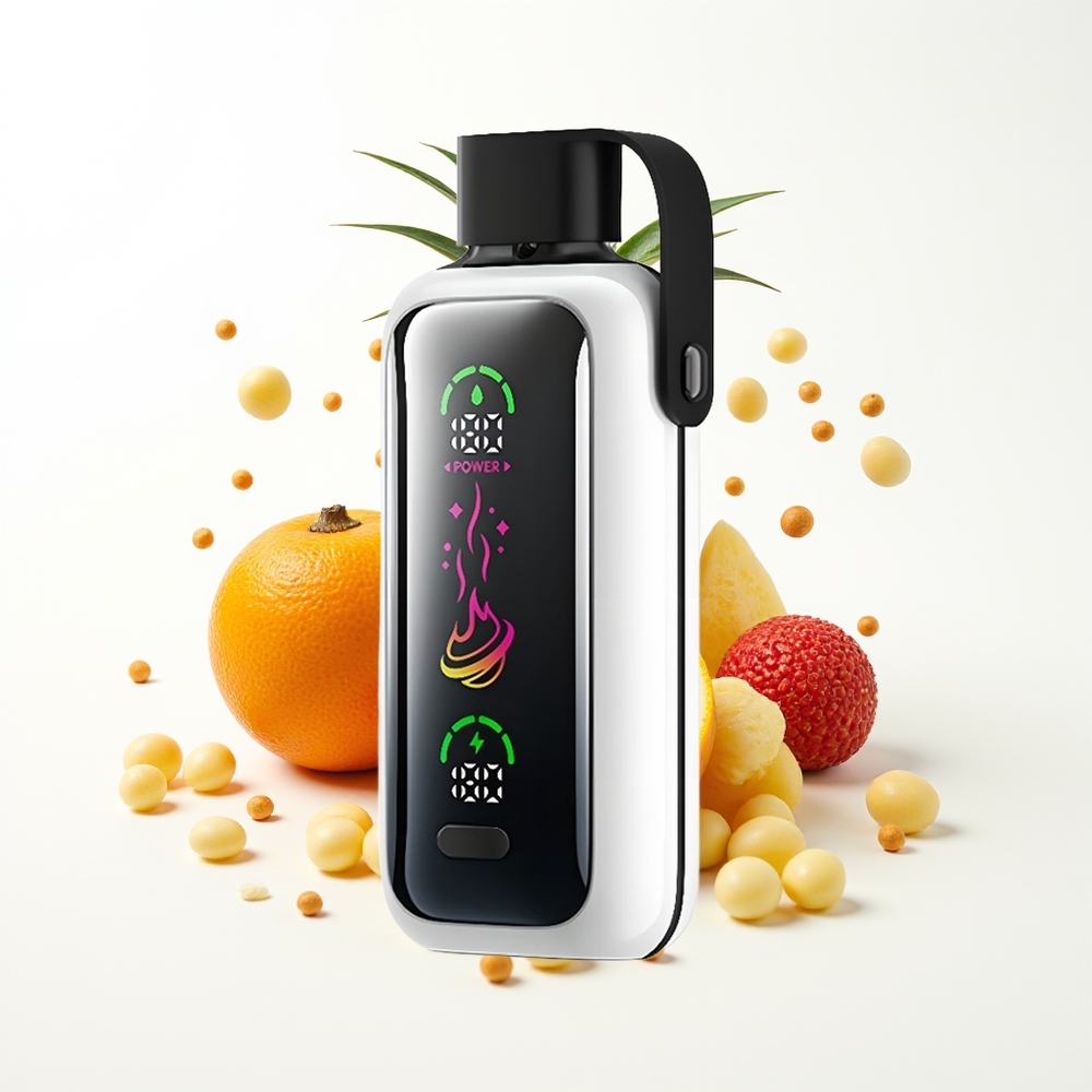 VOZOL Star 20000 Puffs Portakal Ananas Liçi Çift Örgü 650mAh