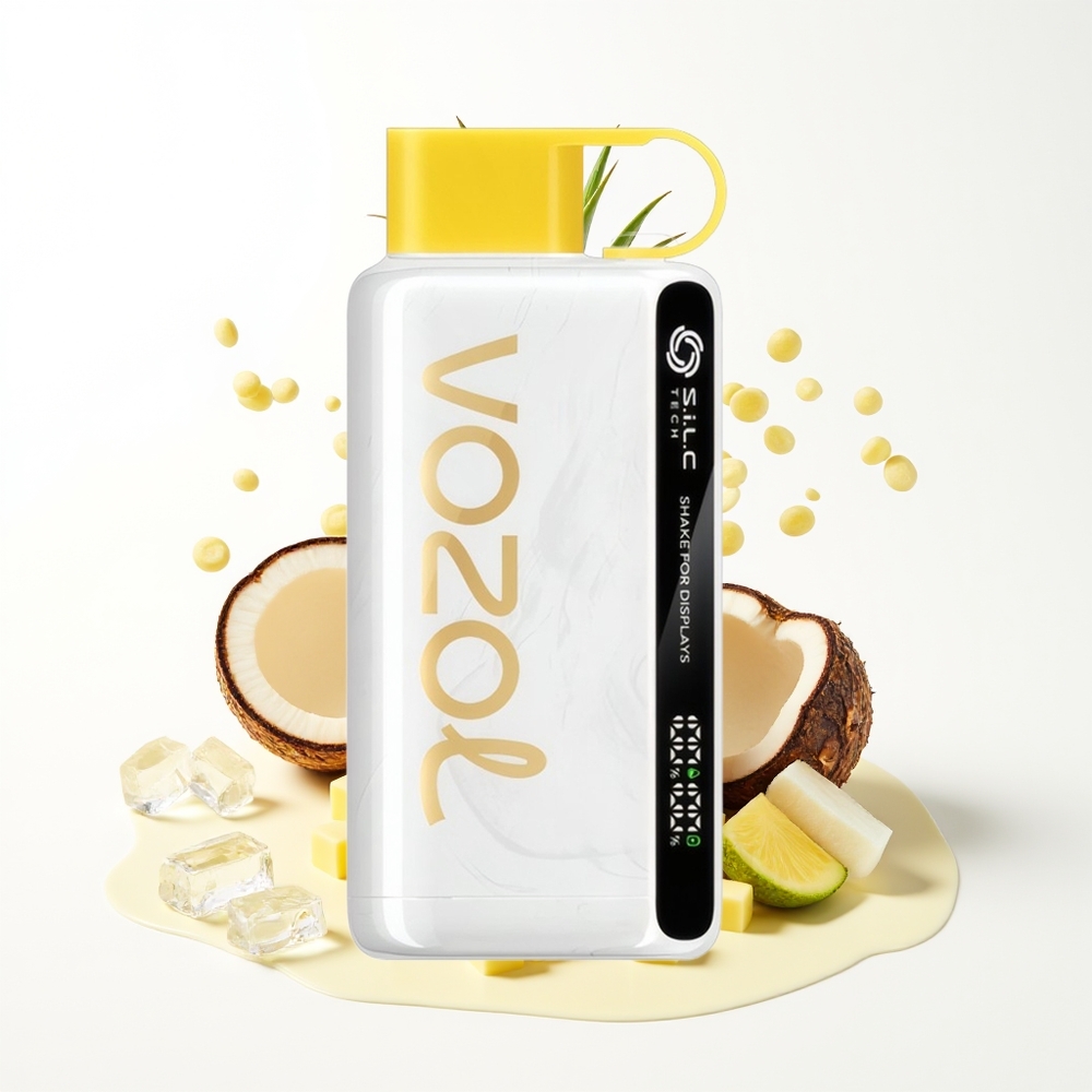 VOZOL STAR 9000/12000 Puffs Ananas Hindistan Cevizi Buz Sallama Geri Dönüşüm