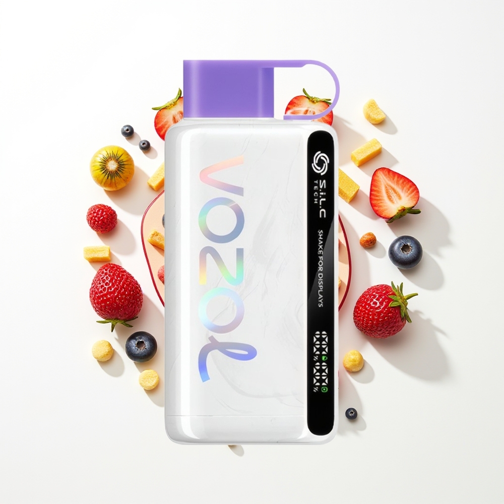 VOZOL STAR 9000/12000 Puffs Gökkuşağı Şekeri Titreşimli Hızlı Şarj