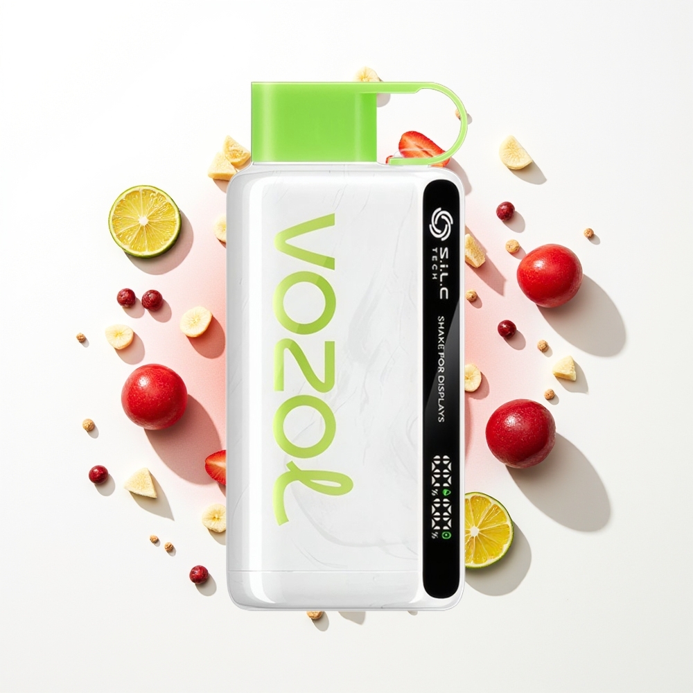 VOZOL STAR 9000/12000 Puffs Kiraz Limon Sallama Hızlı Şarj