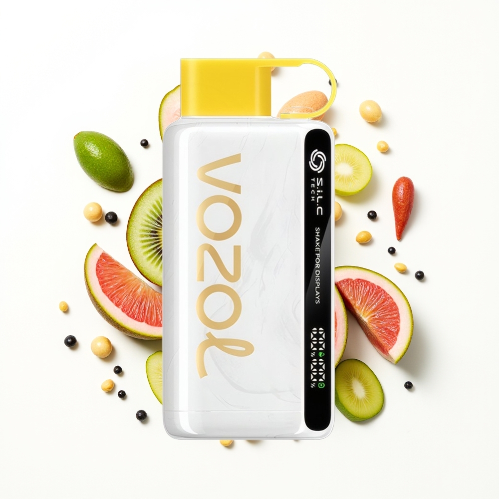 VOZOL STAR 9000/12000 Puffs Kivi Çarkıfelek Meyvesi Guava Sallama Hızlı Şarj