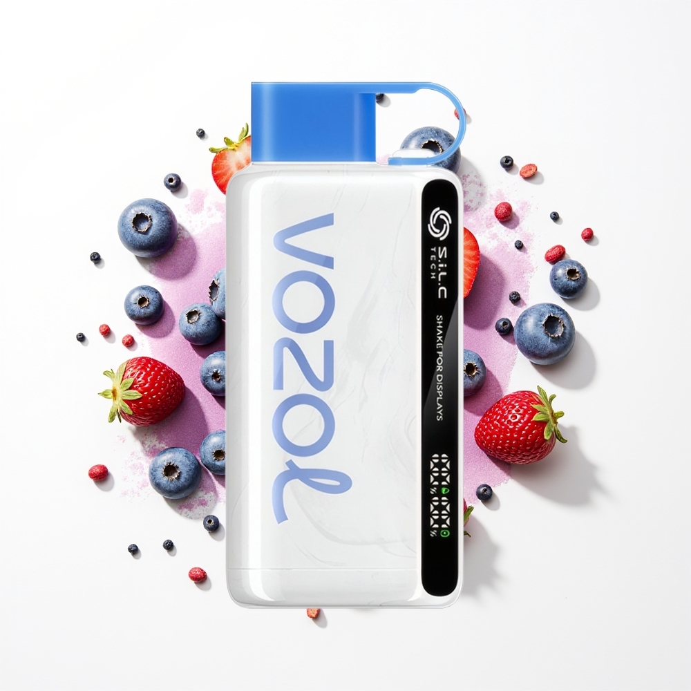 VOZOL STAR 9000/12000 Puffs Mavi Yıldız Sallama ve Hızlı Şarj