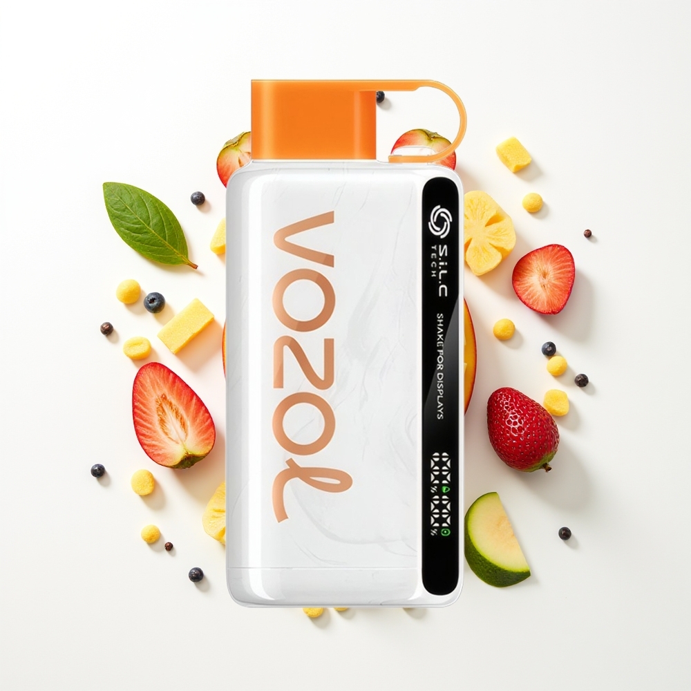 VOZOL STAR 9000/12000 Puffs Türkçe Mango Buz Shake ve Hızlı Şarj
