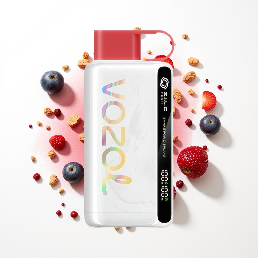 VOZOL STAR 9000/12000 Puffs Vişne Kolalı Sallama Hızlı Şarj