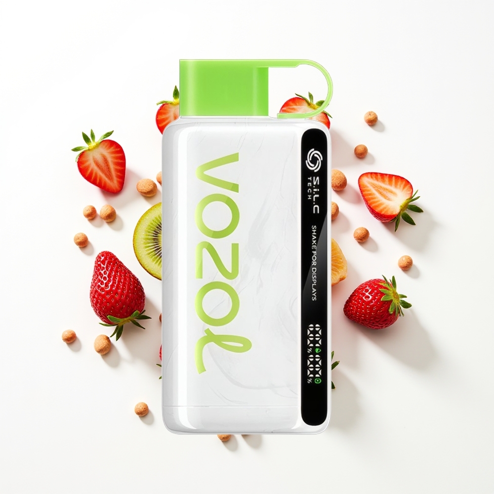 VOZOL STAR 9000/12000 Puffs Çilek Kivi Sallama Hızlı Şarj