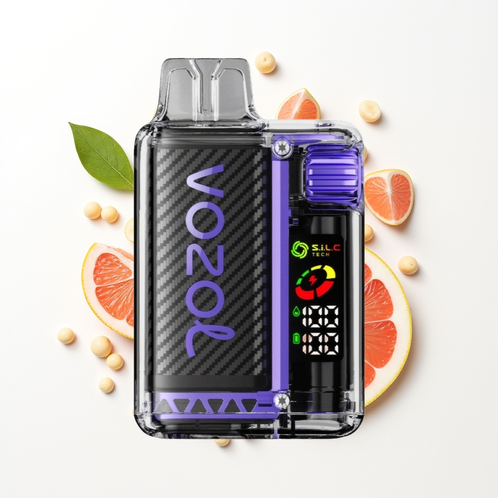VOZOL Vista 20000 Puffs Mürver Greyfurt 650mAh S.i.L.C Tech Dual Mesh Coil